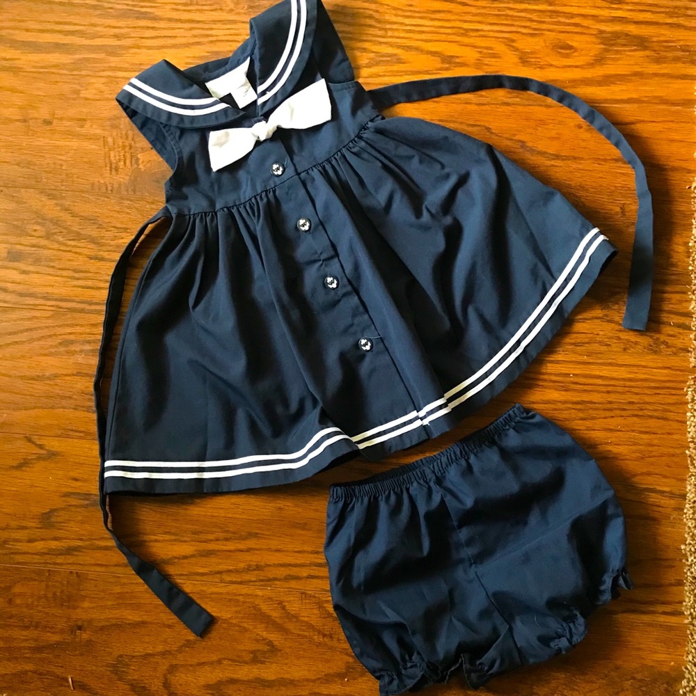 Sophie’s Rose 🌹 Blue Sailing ⛵️ Dress w/ Bottoms